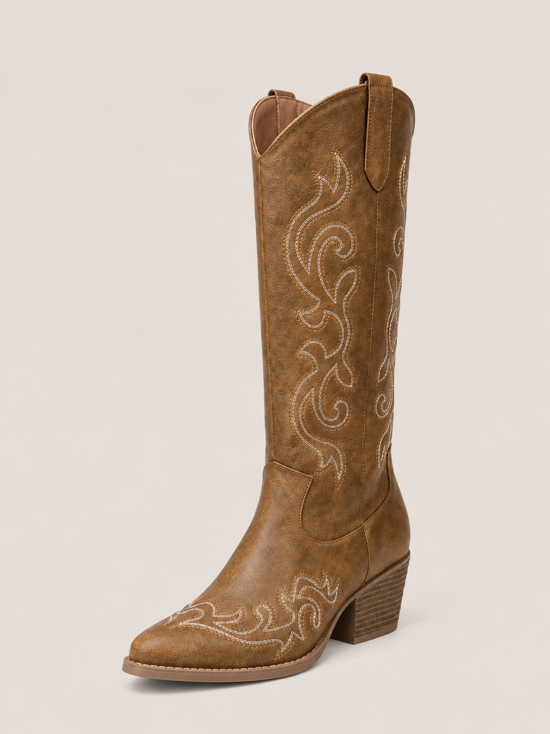 embroidered cowboy boots