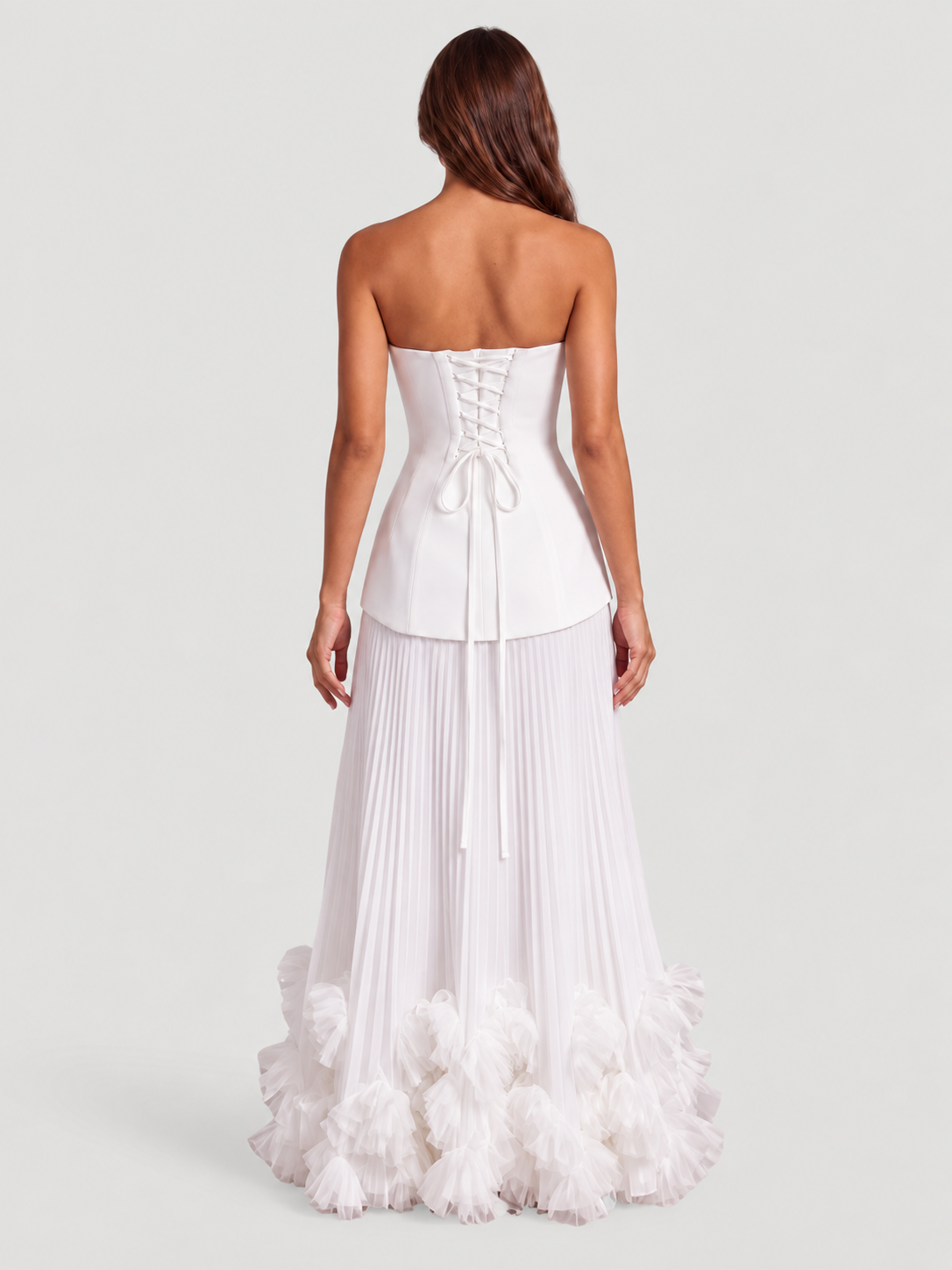 fitted bodice maxi dress