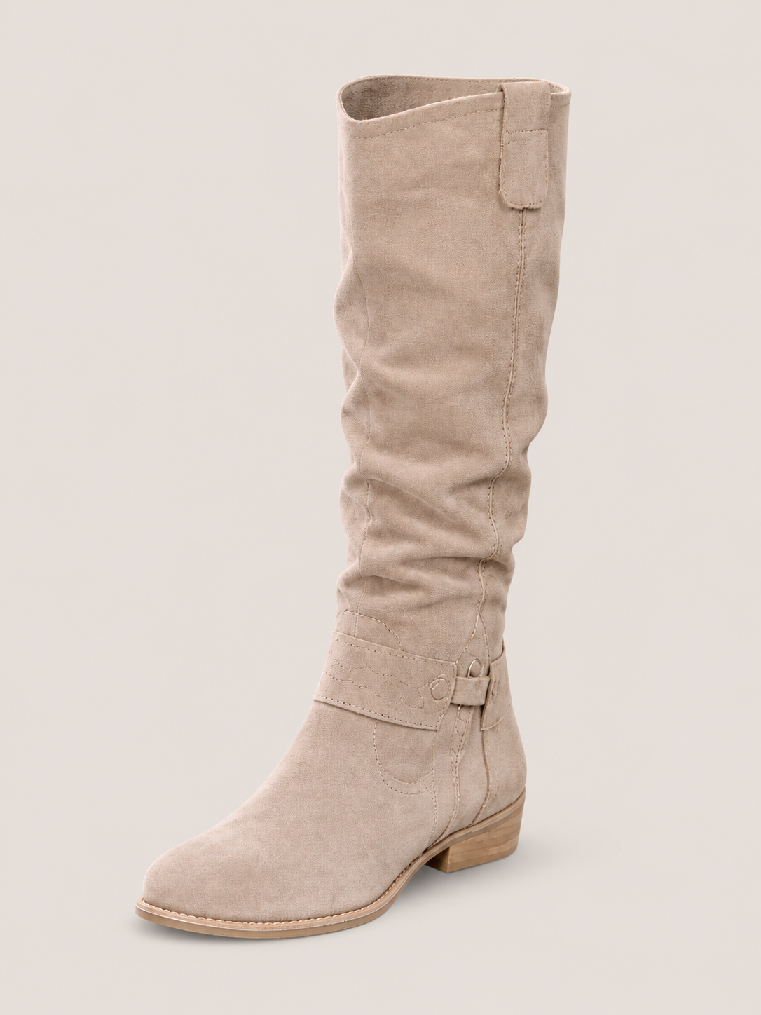 pointed toe suede boots